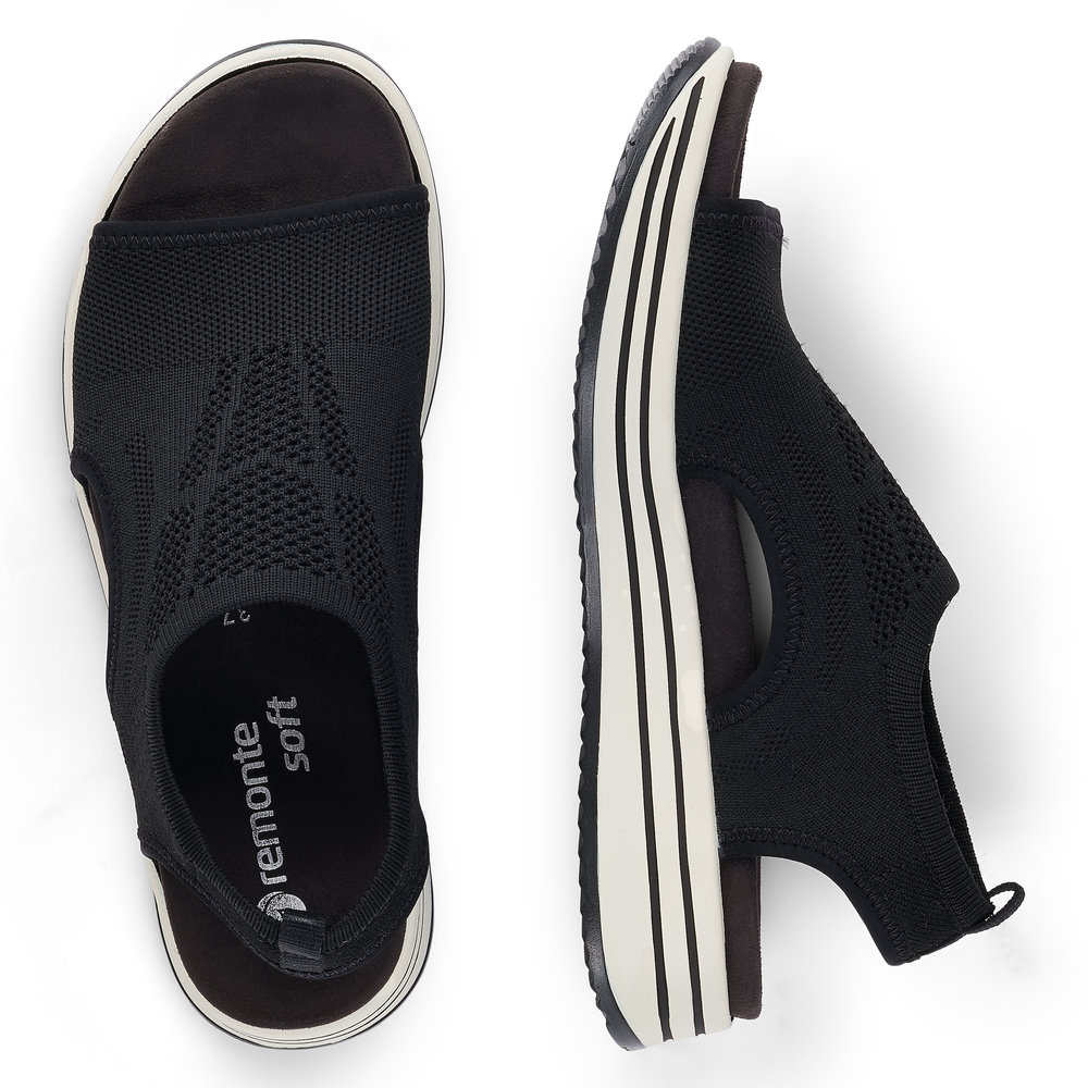 detail Dámské sandály Remonte R2955-02 černá