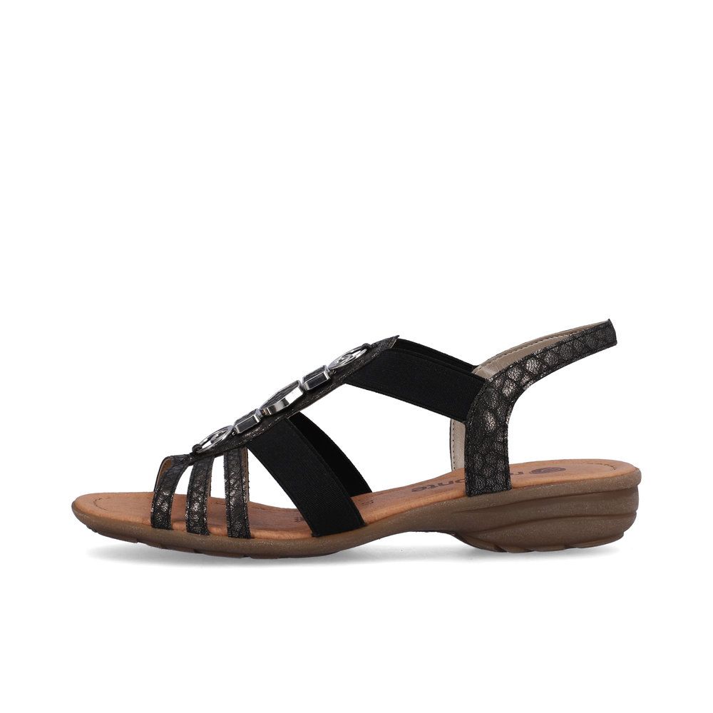 detail Dámské sandály Remonte R3654-01 černá