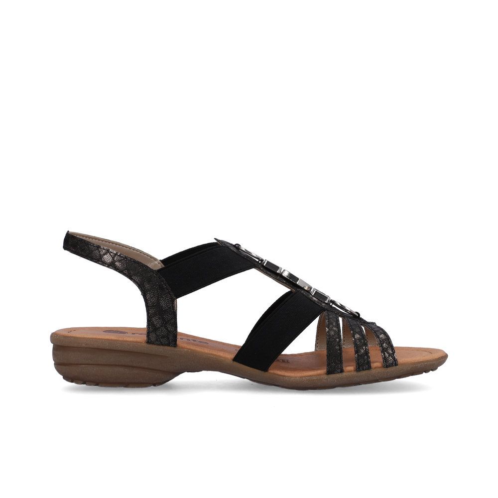 detail Dámské sandály Remonte R3654-01 černá