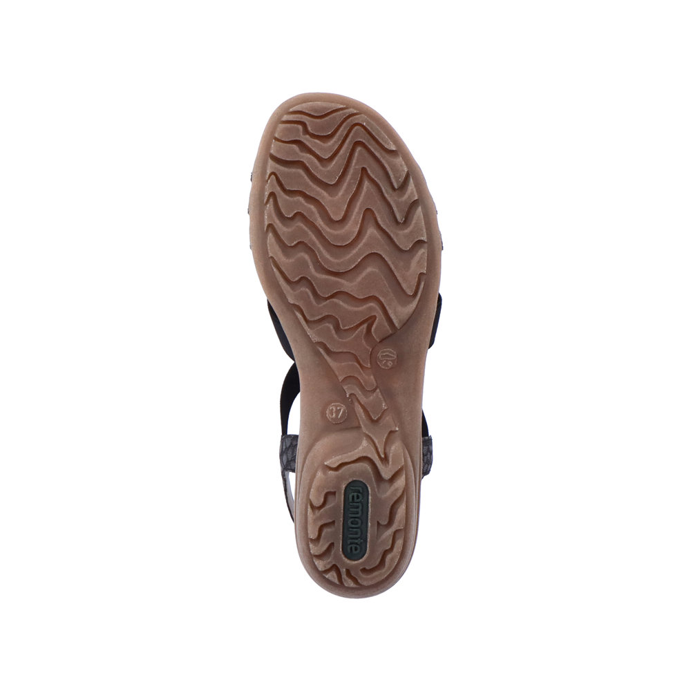 detail Dámské sandály Remonte R3654-01 černá