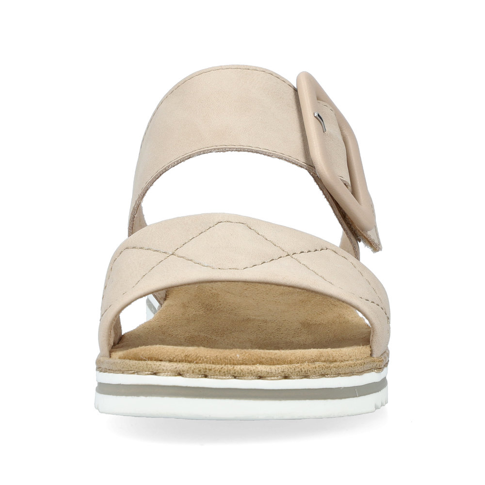 detail Dámské nazouváky Rieker V0694-62 béžová