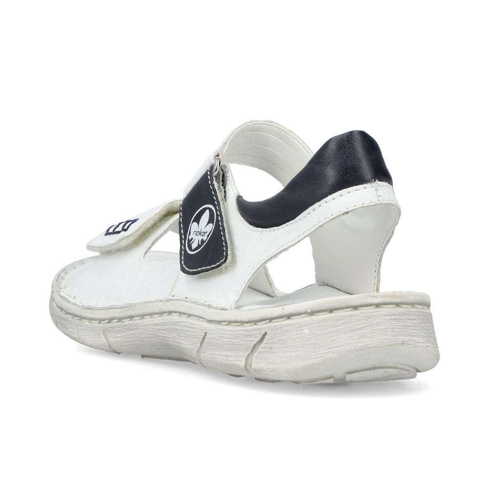 detail Dámské sandály Rieker V0852-80 bílá