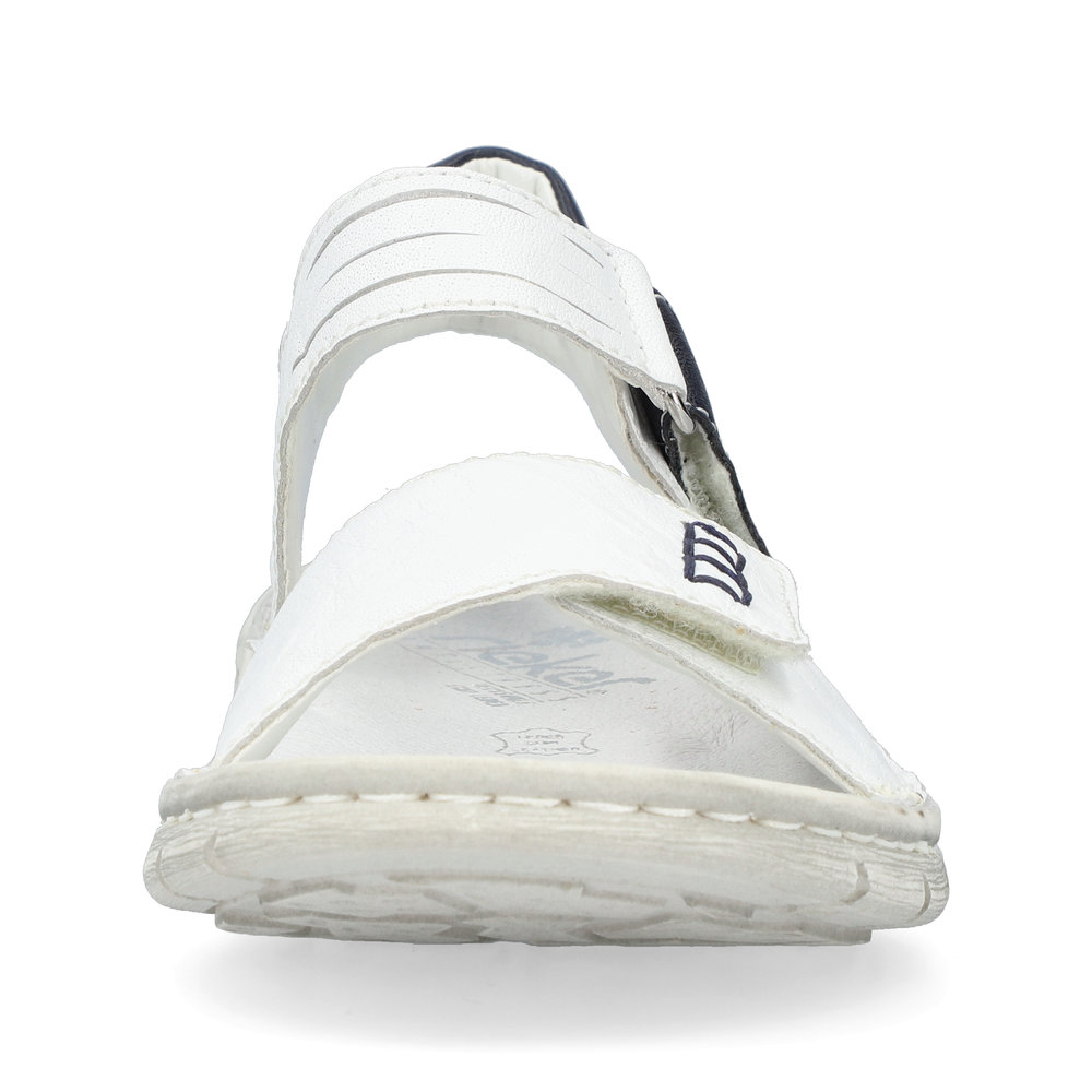 detail Dámské sandály Rieker V0852-80 bílá