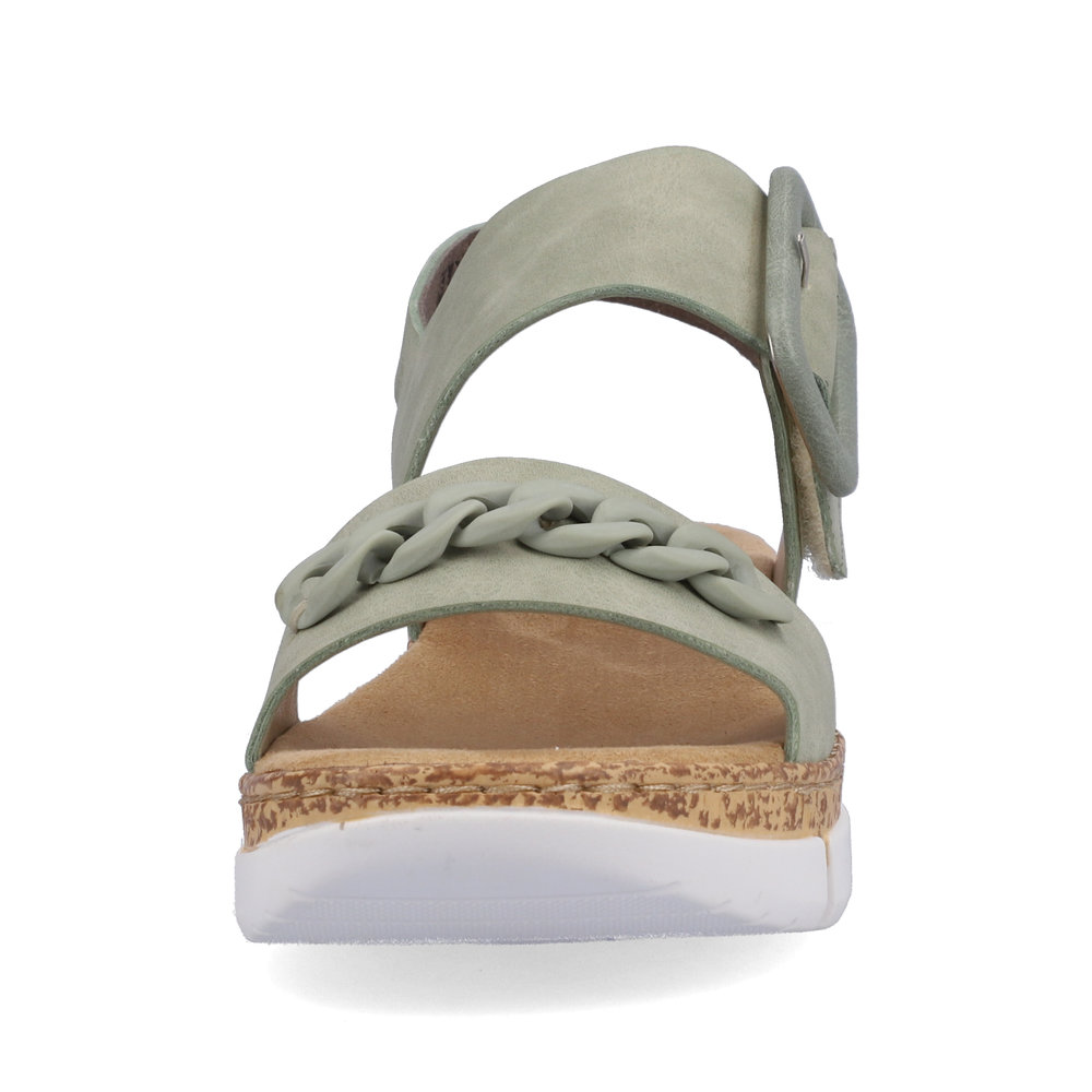 detail Dámské sandály Rieker V2350-52 zelená