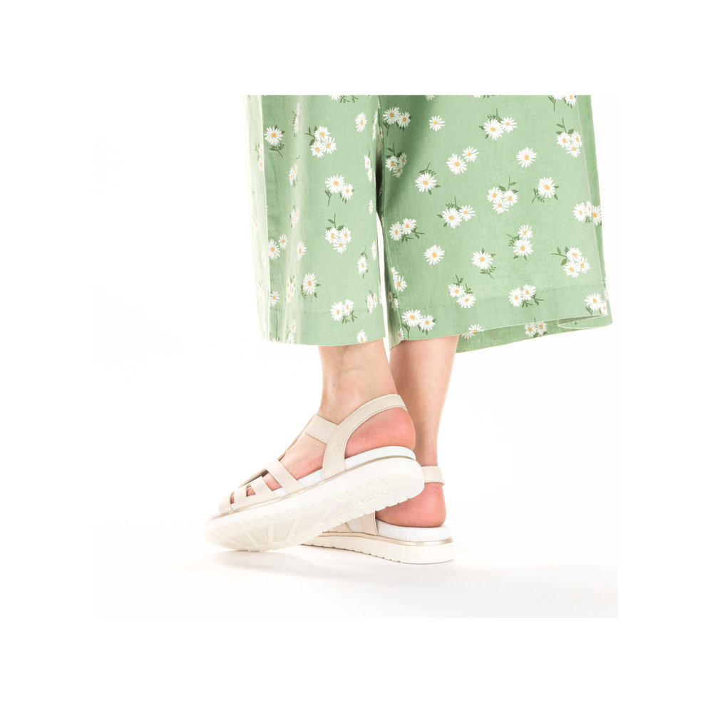 detail Dámské sandály Rieker V5052-80 bílá