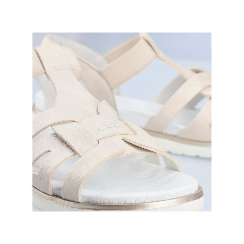 detail Dámské sandály Rieker V5052-80 bílá