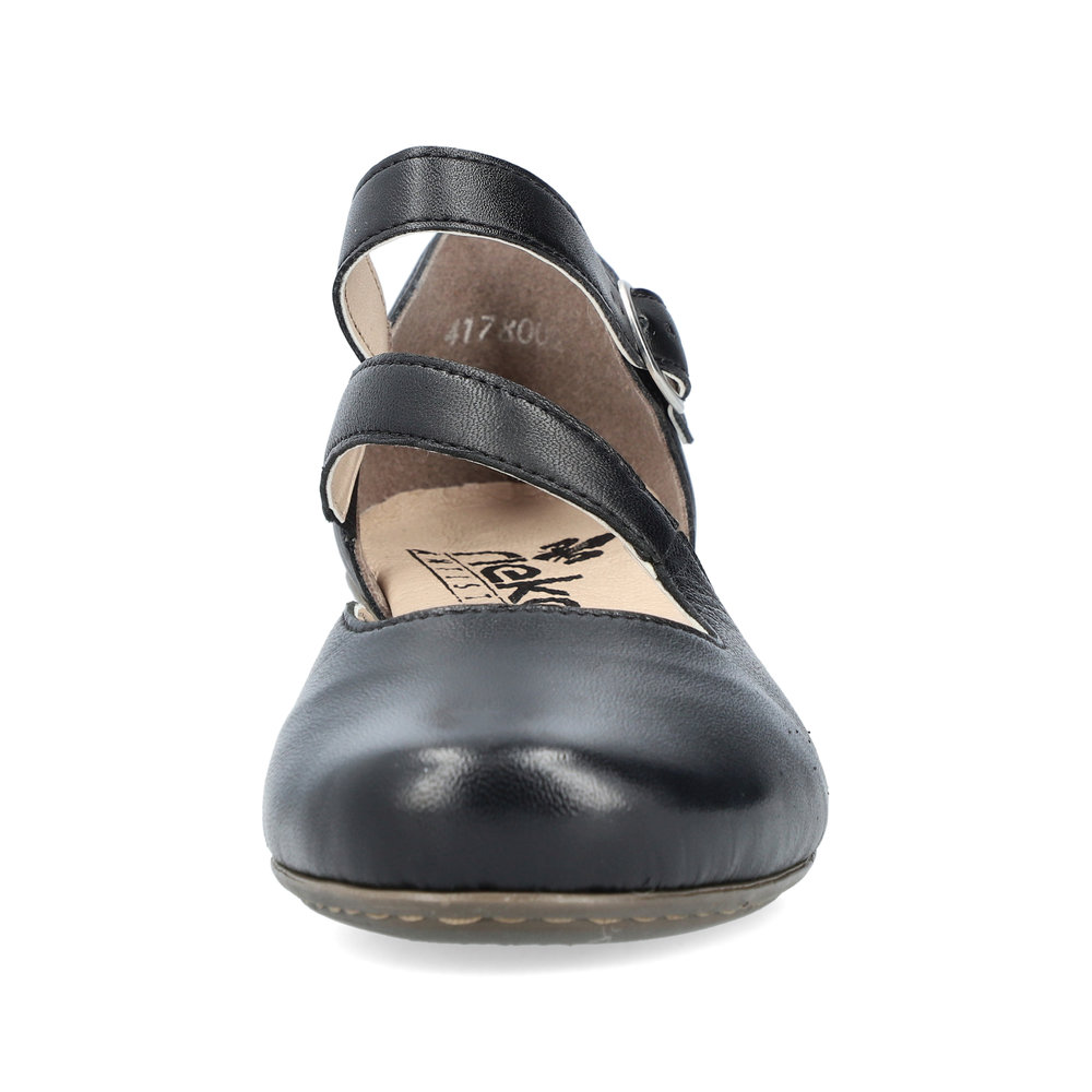 detail Dámské lodičky Rieker 41780-00 černá