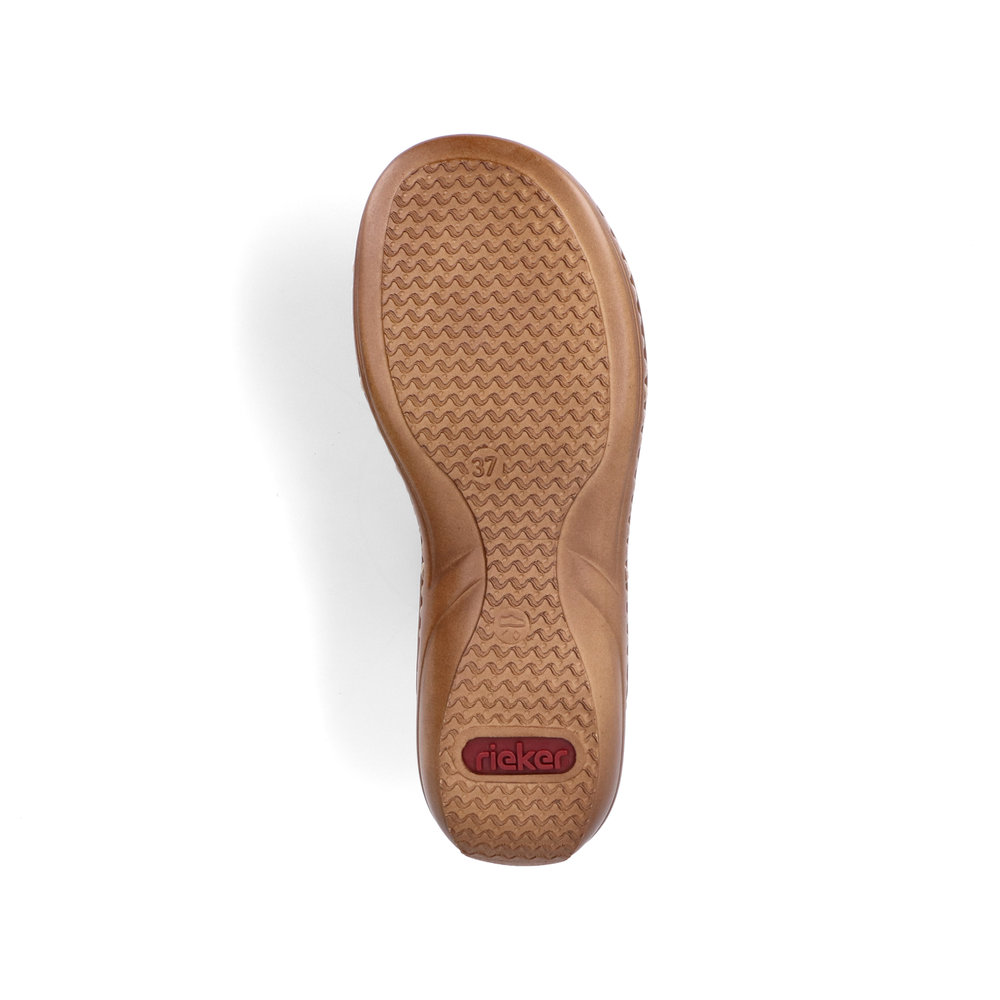 detail Dámské pantofle Rieker 60887-31 růžová