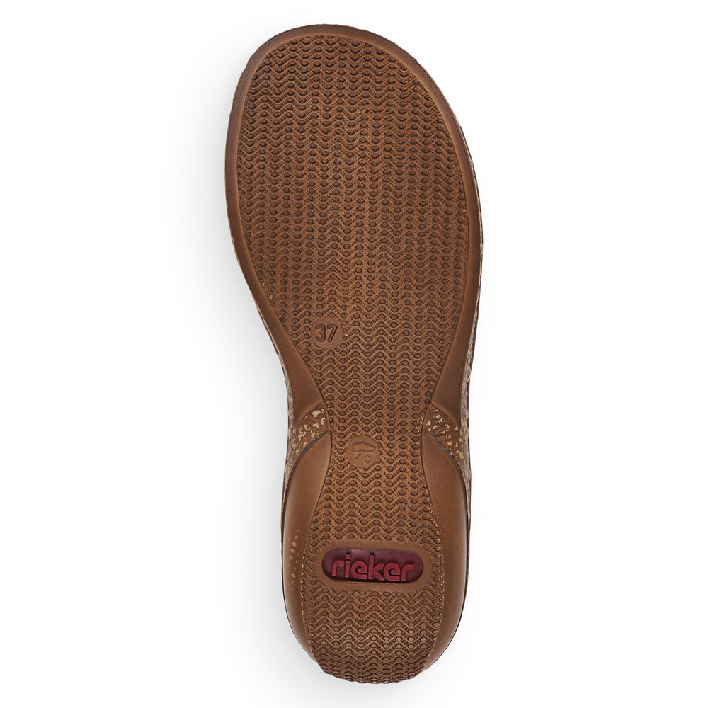 detail Dámské sandály Rieker 62850-90 růžová