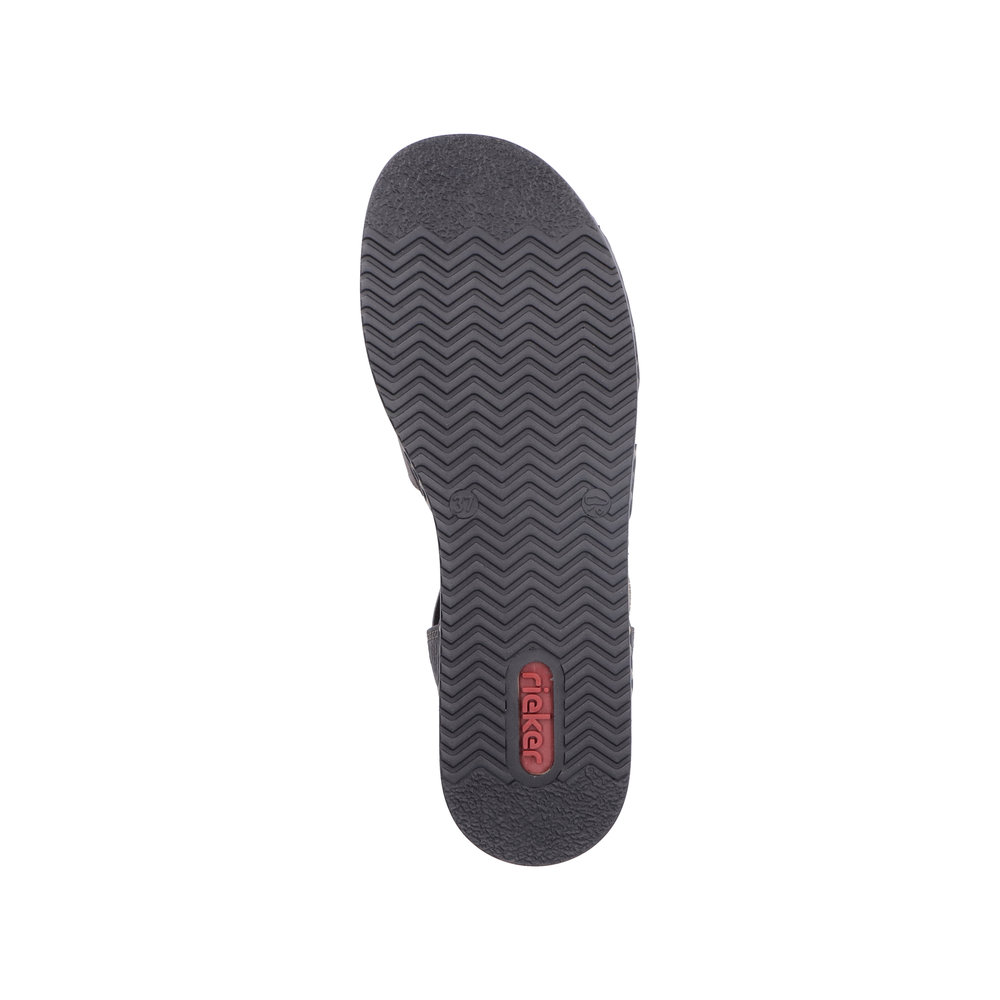 detail Dámské sandály Rieker 62949-45 šedá