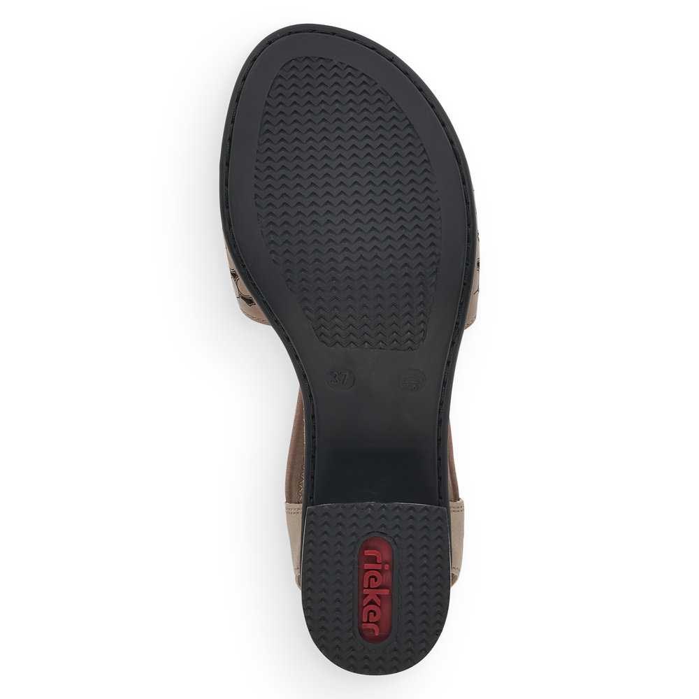 detail Dámské sandály Rieker 64677-64 béžová