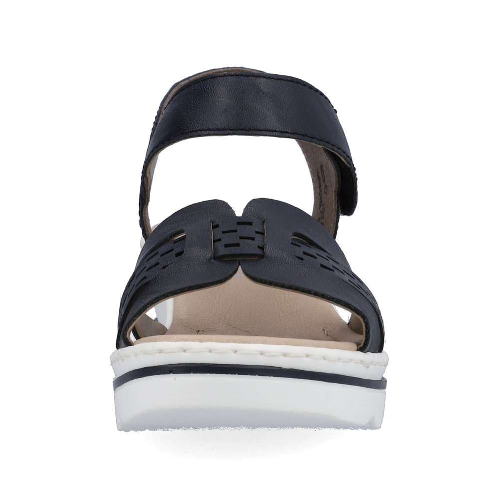 detail Dámské sandály Rieker 67487-14 modrá