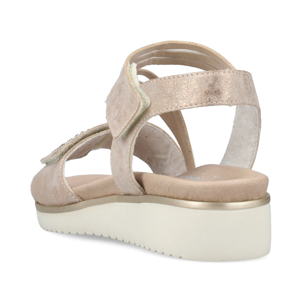 detail Dámské sandály Rieker V3764-90 růžová