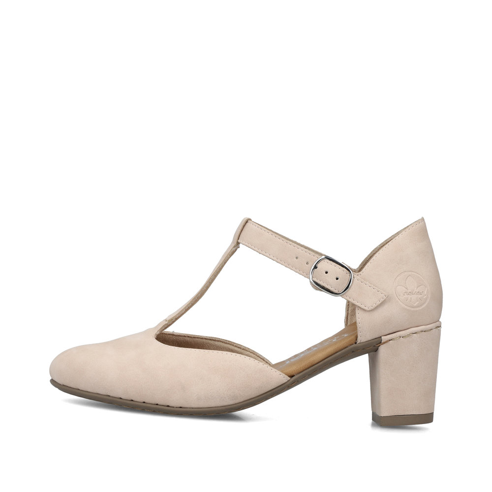 detail Dámské lodičky Rieker 41087-31 růžová