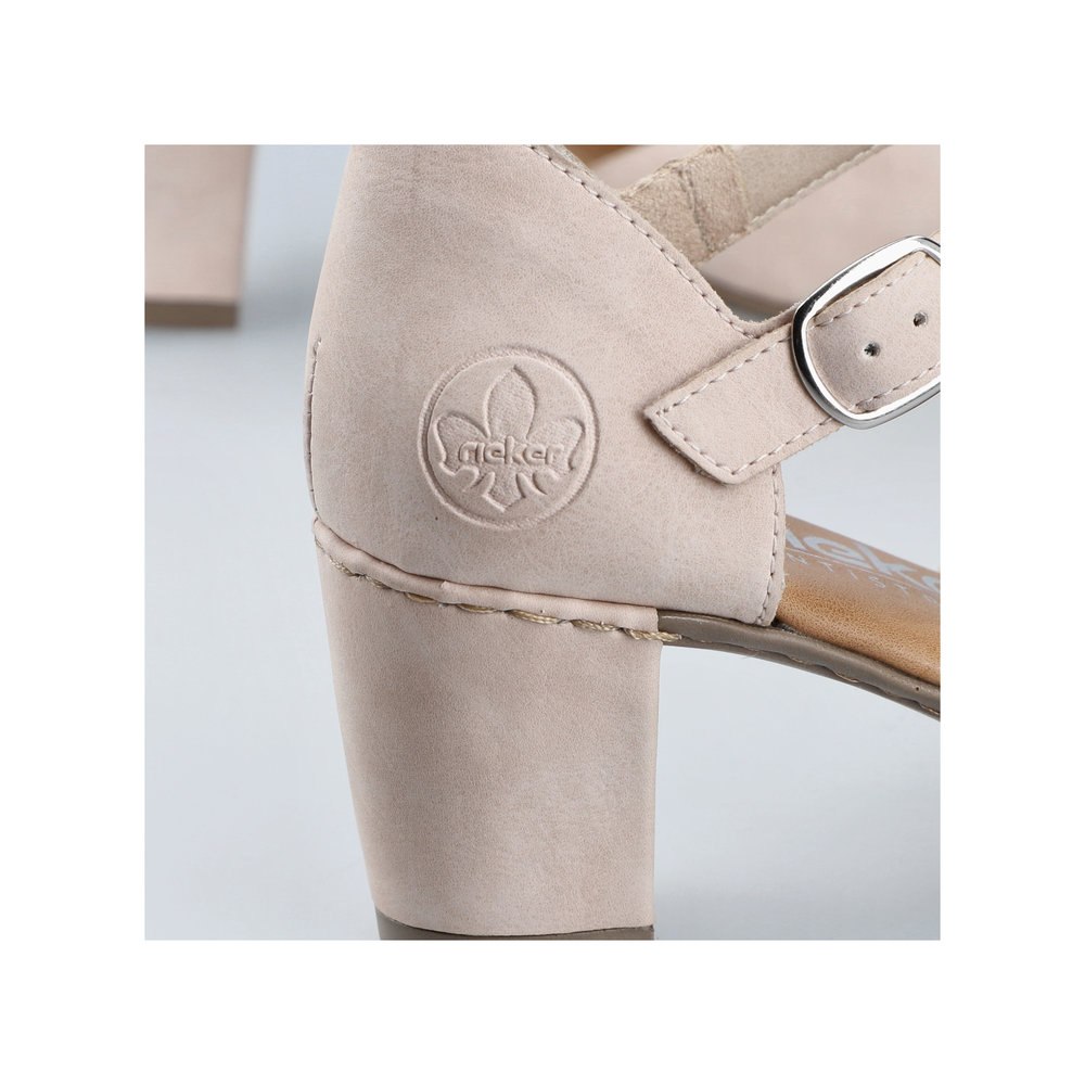 detail Dámské lodičky Rieker 41087-31 růžová