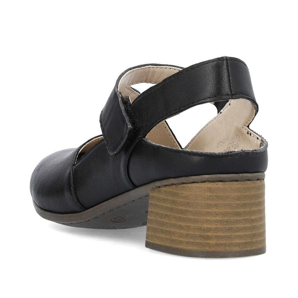 detail Dámské lodičky Rieker 41697-00 černá