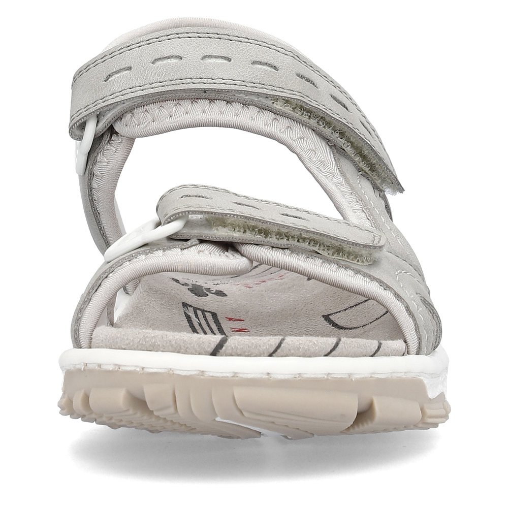 detail Dámské sandály Rieker 68866-40 šedá
