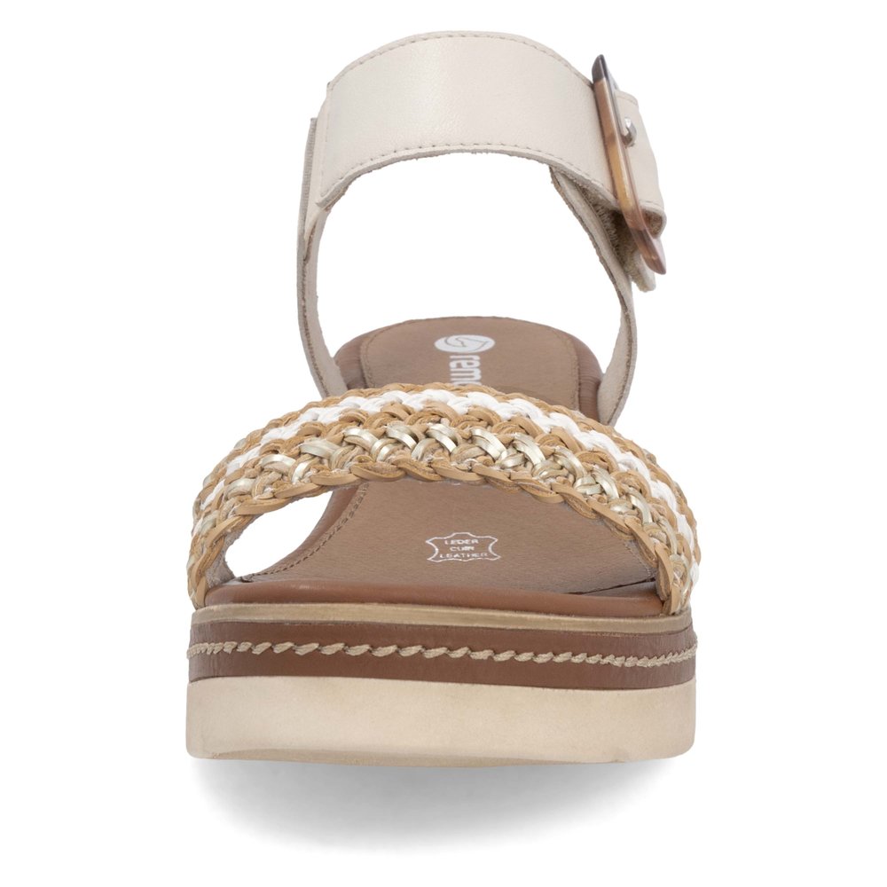 detail Dámské sandály Remonte D2L55-60 béžová