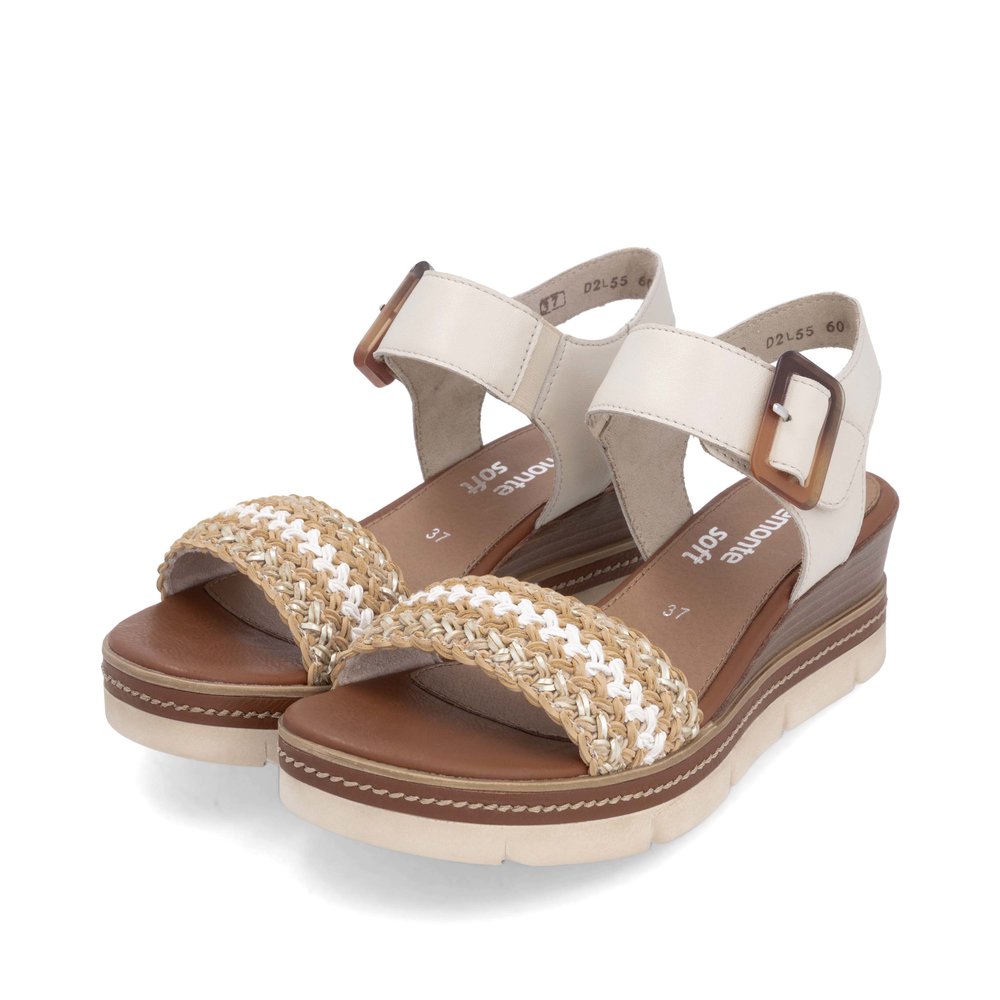 detail Dámské sandály Remonte D2L55-60 béžová