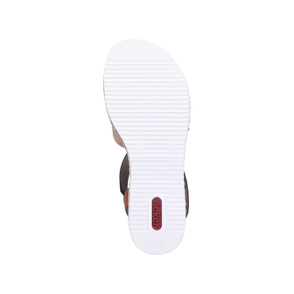 detail Dámské sandály Rieker V3663-91 modrá