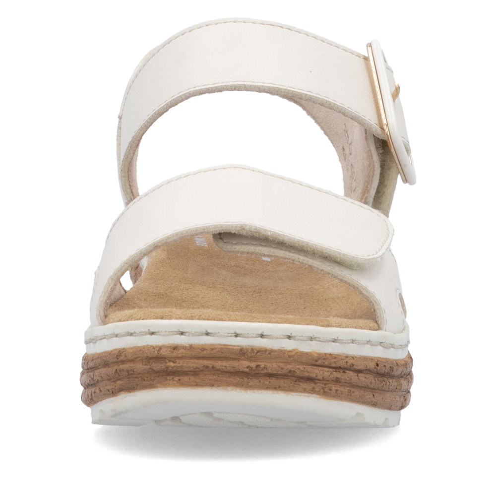 detail Dámské sandály Rieker 62760-60 béžová