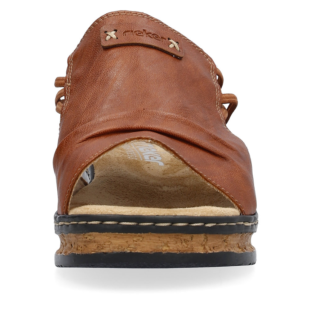 detail Dámské sandály Rieker 62962-22 hnědá