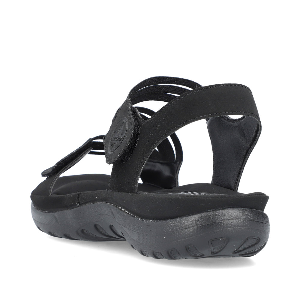 detail Dámské sandály Rieker 64870-02 černá