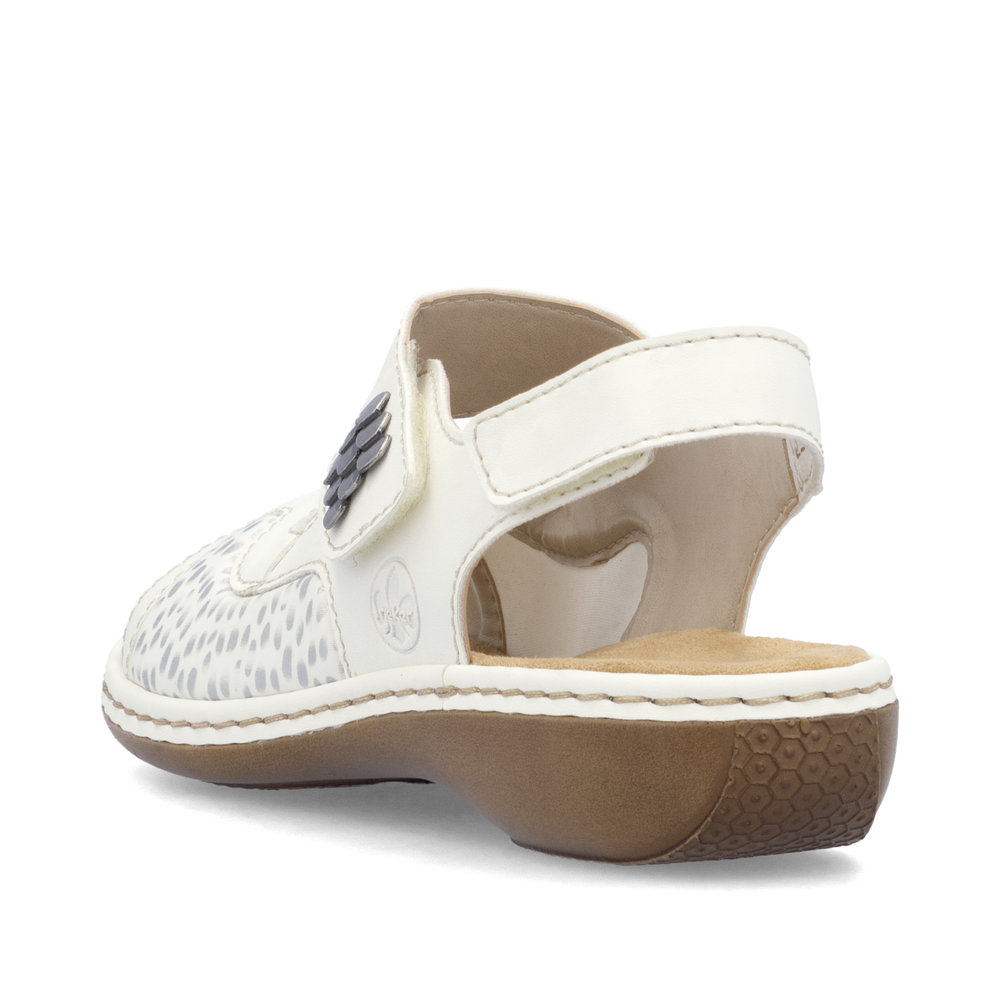 detail Dámské sandály Rieker 65989-82 béžová