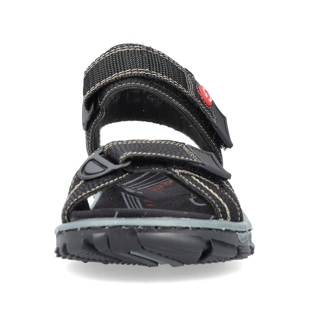 detail Dámské sandály Rieker 68851-02 černá