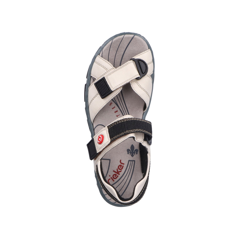 detail Dámské sandály Rieker 68851-80 béžová