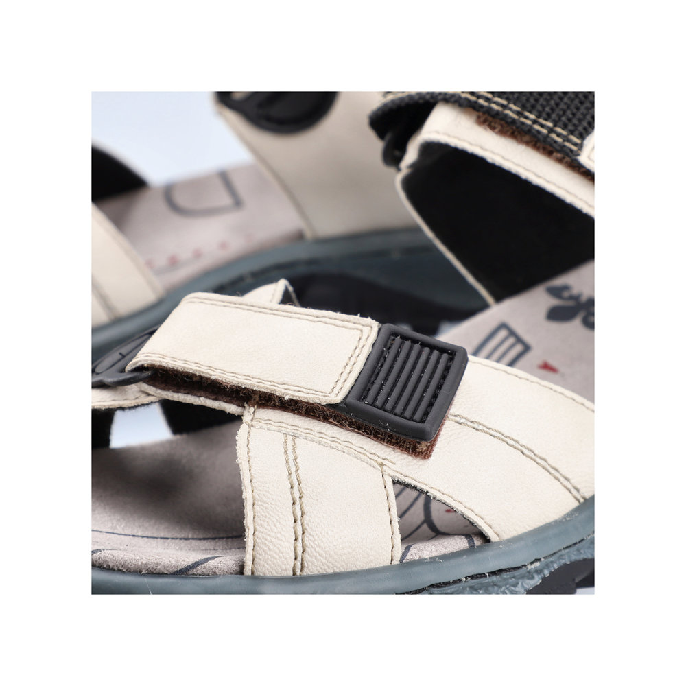 detail Dámské sandály Rieker 68851-80 béžová