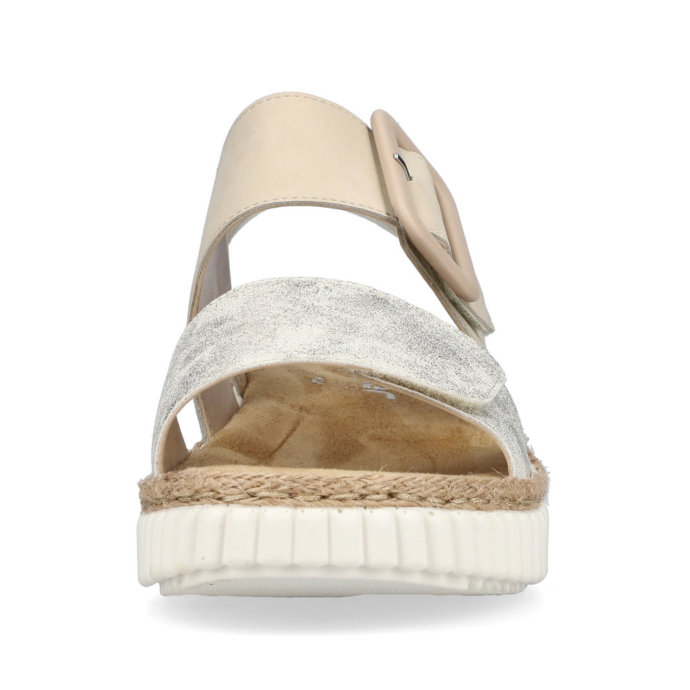 detail Dámské sandály Rieker 69260-60 béžová