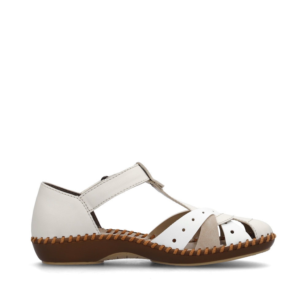 detail Dámské sandály Rieker M1655-61 béžová