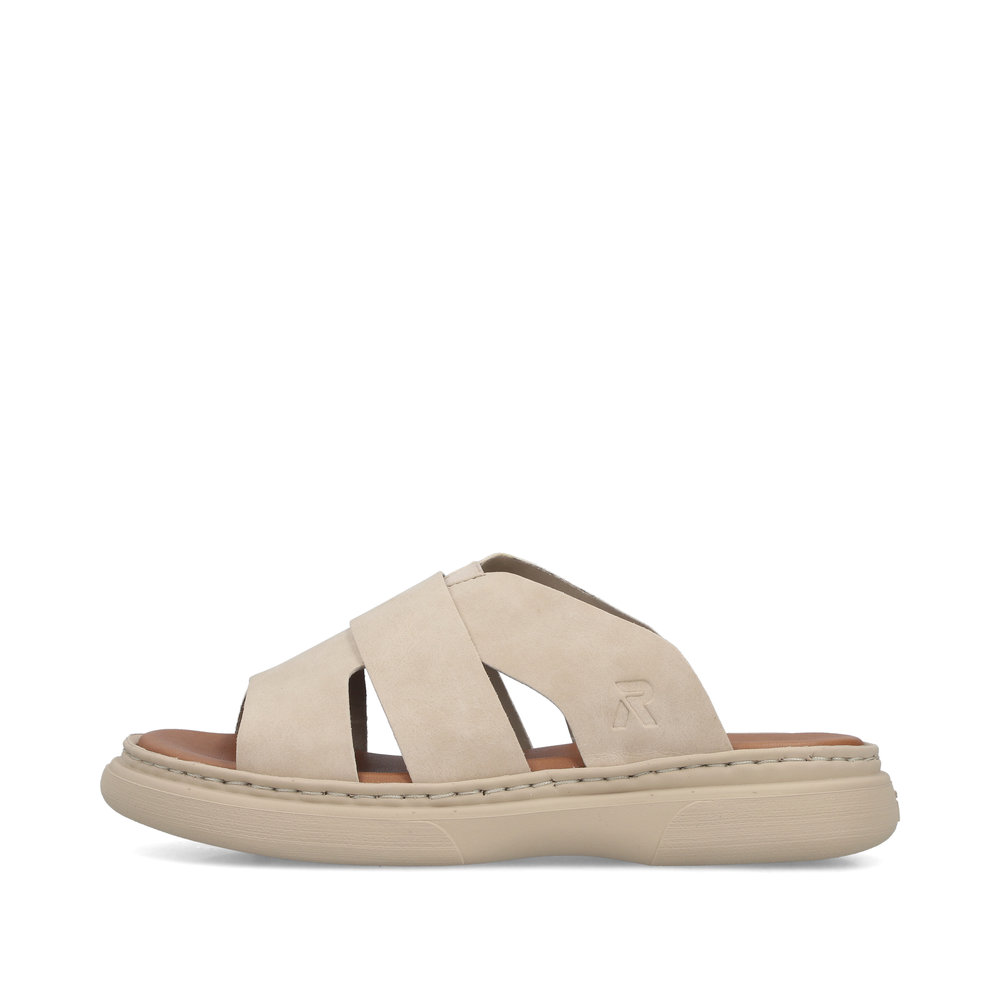 detail Dámské nazouváky Rieker V1562-62 béžová