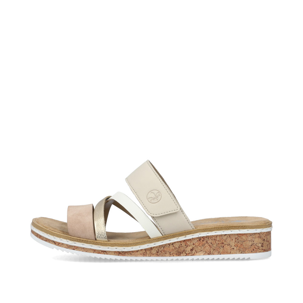 detail Dámské pantofle Rieker V3652-94 multicolor