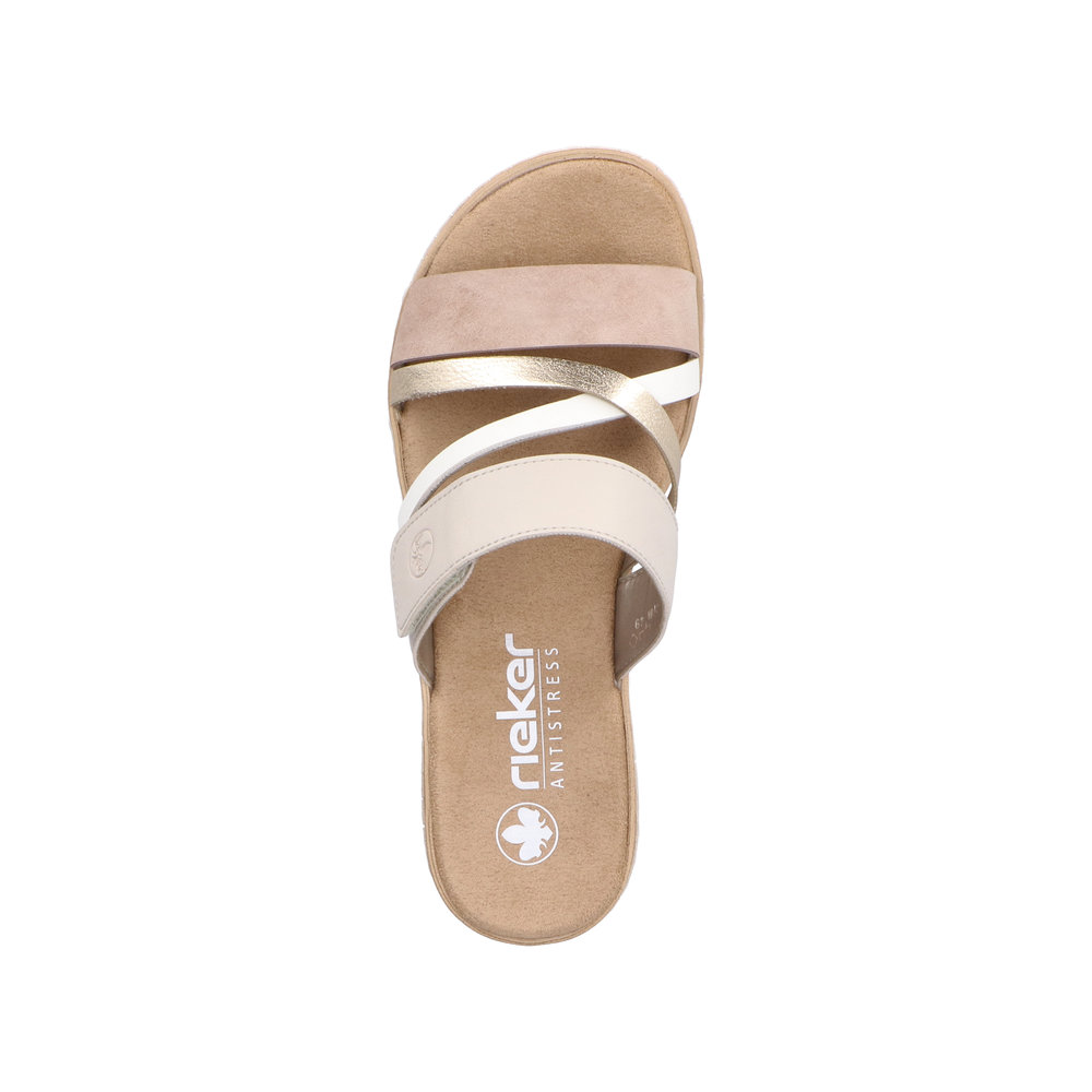 detail Dámské pantofle Rieker V3652-94 multicolor