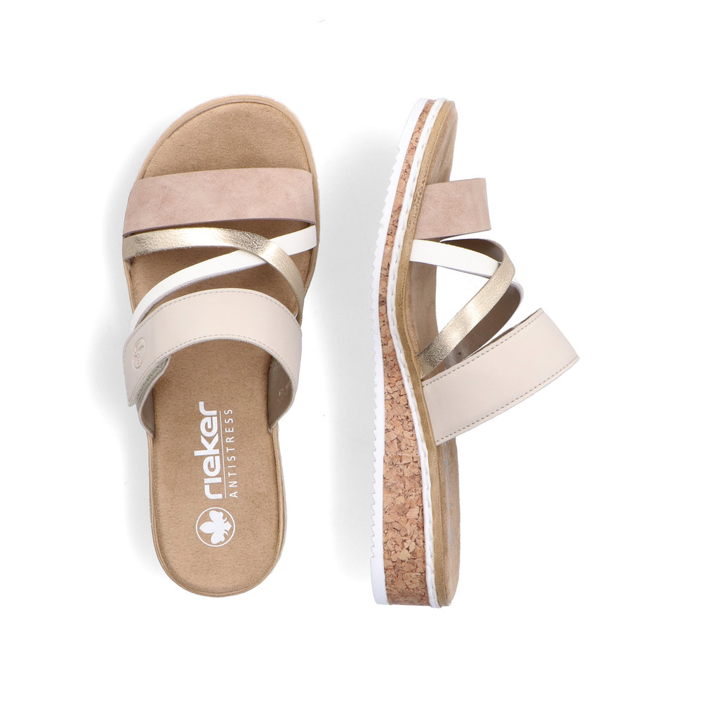 detail Dámské pantofle Rieker V3652-94 multicolor