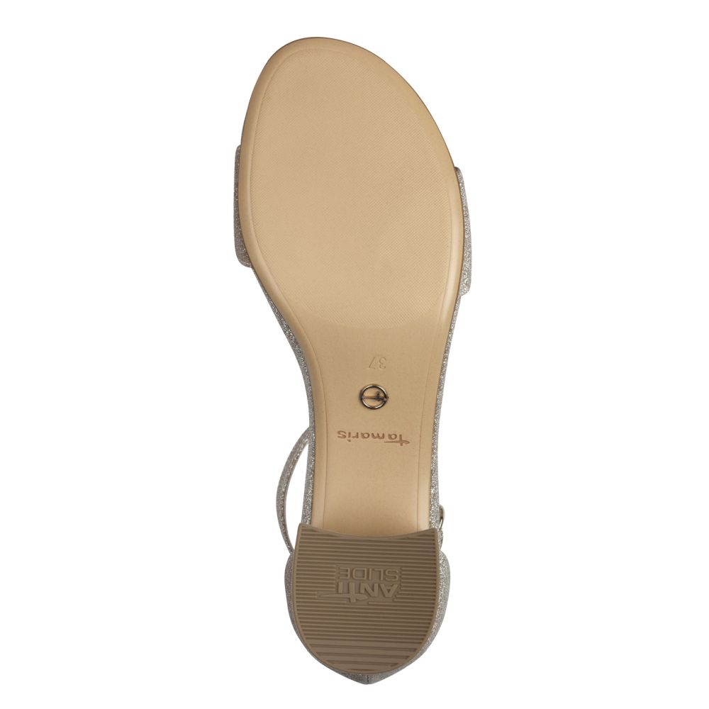 detail Dámské sandály Tamaris 28295-42 967 zlatá