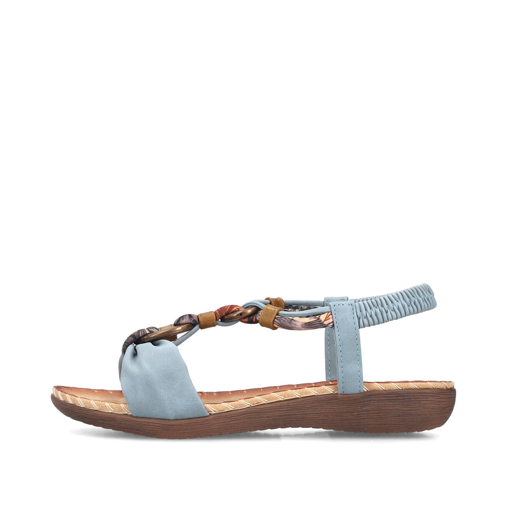 detail Dámské sandály Rieker V7568-14 modrá