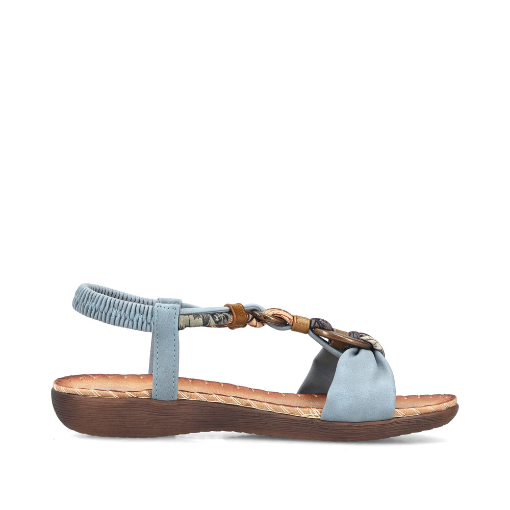 detail Dámské sandály Rieker V7568-14 modrá