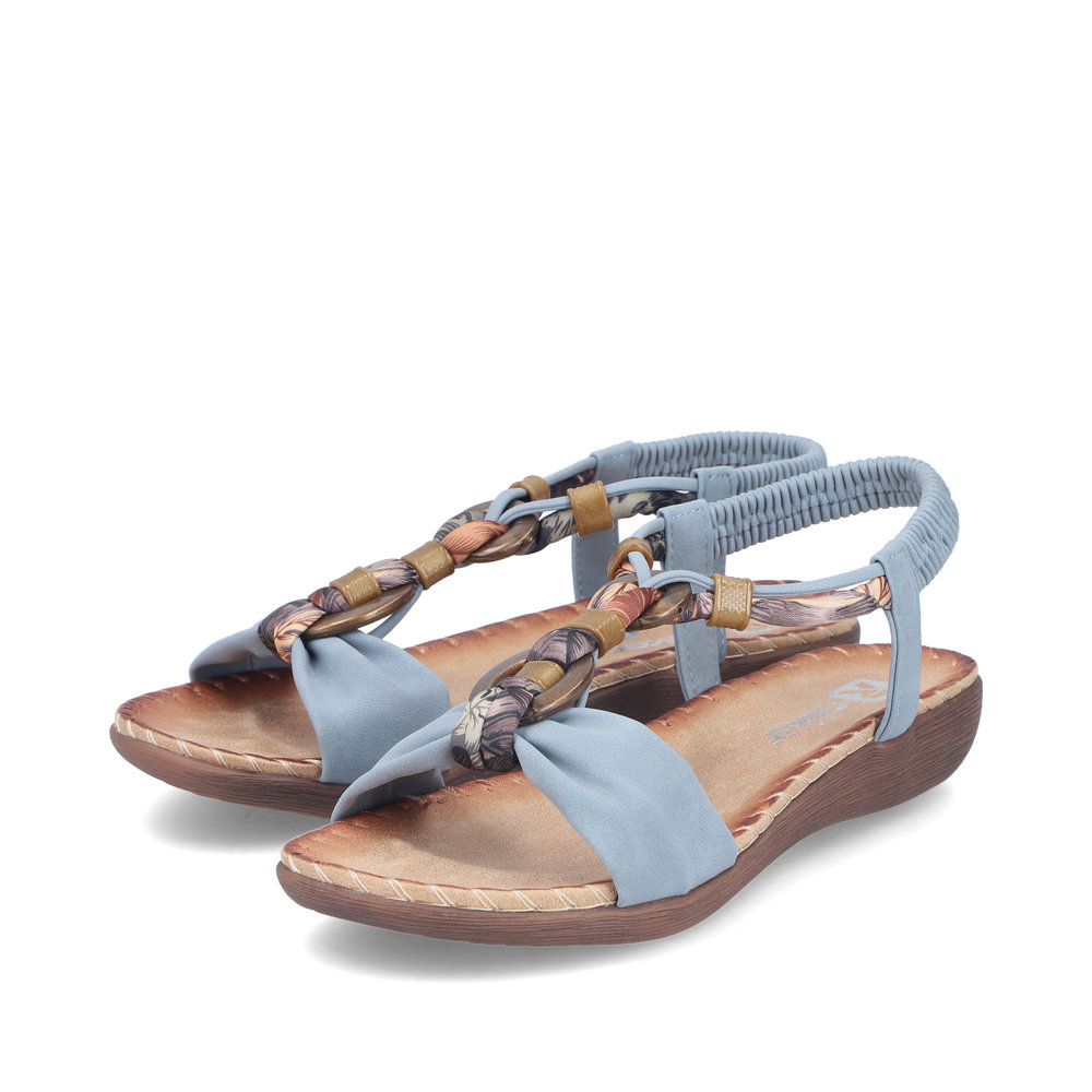 detail Dámské sandály Rieker V7568-14 modrá