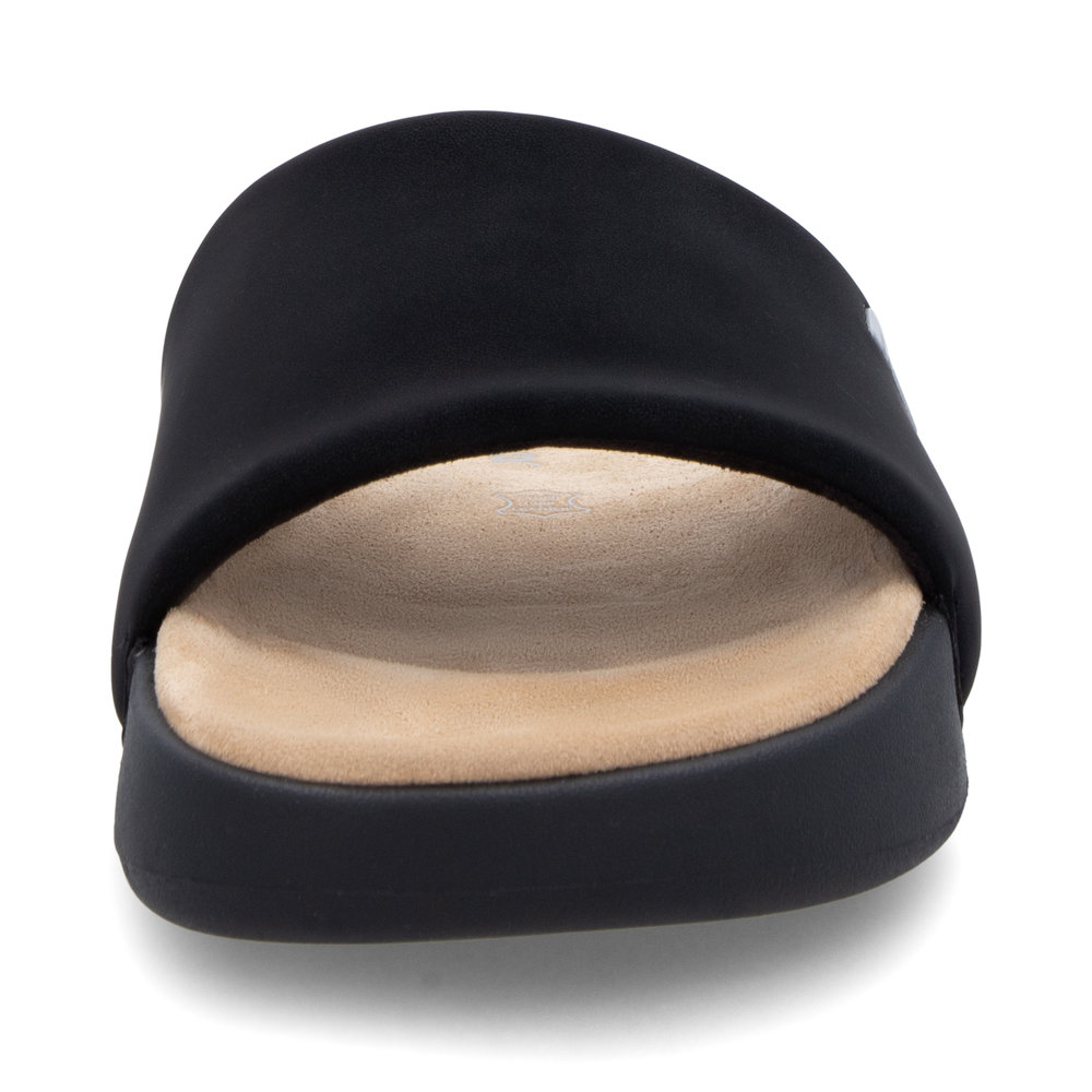 detail Dámské pantofle Rieker W3250-00 černá