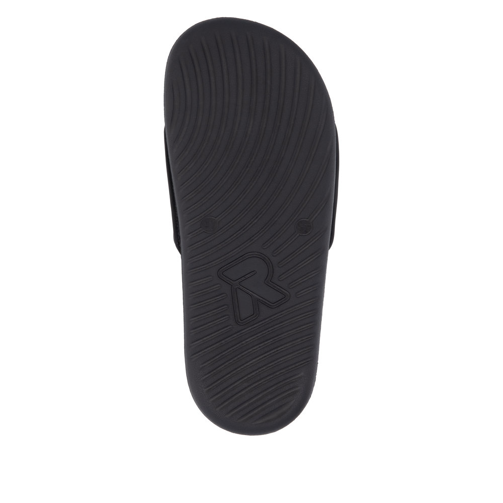 detail Dámské pantofle Rieker W3250-00 černá