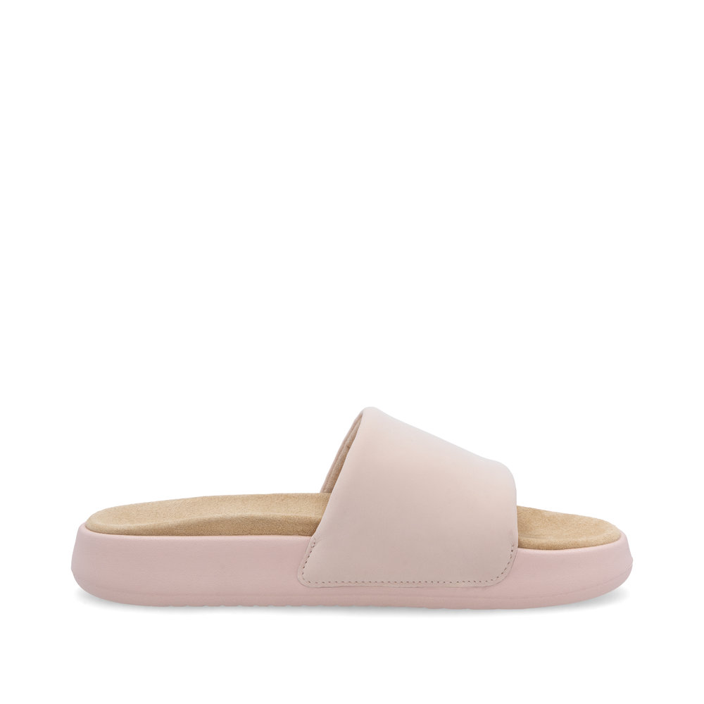 detail Dámské pantofle Rieker W3250-31 růžová