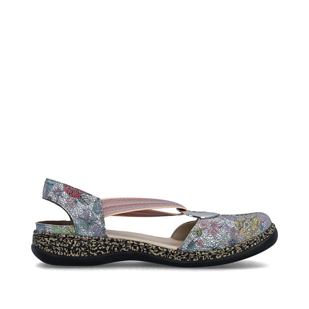 detail Dámské sandály Rieker 46361-90 multicolor