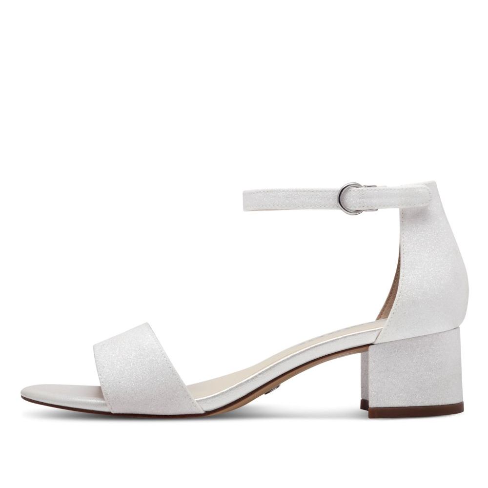 detail Dámské sandály Tamaris 28295-42 172 bílá třpytivá