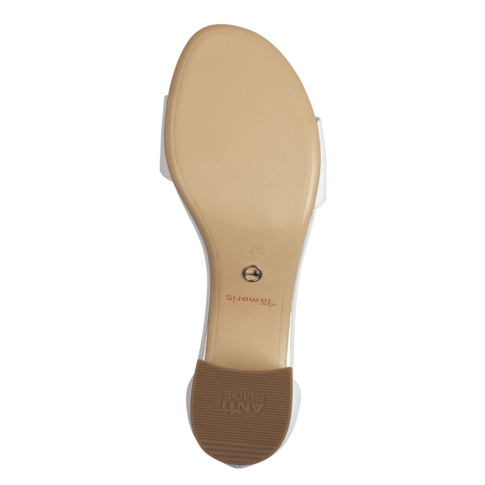 detail Dámské sandály Tamaris 28295-42 172 bílá třpytivá