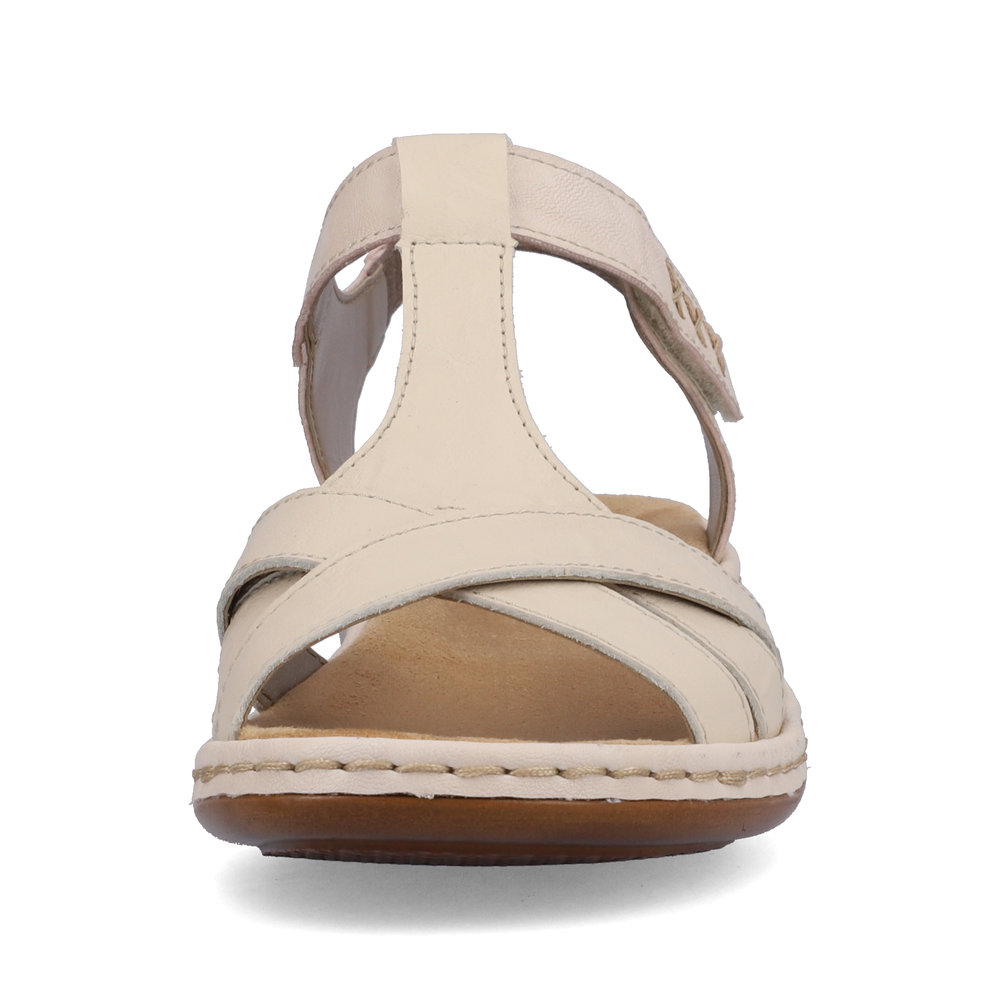 detail Dámské sandály Rieker 65919-60 béžová