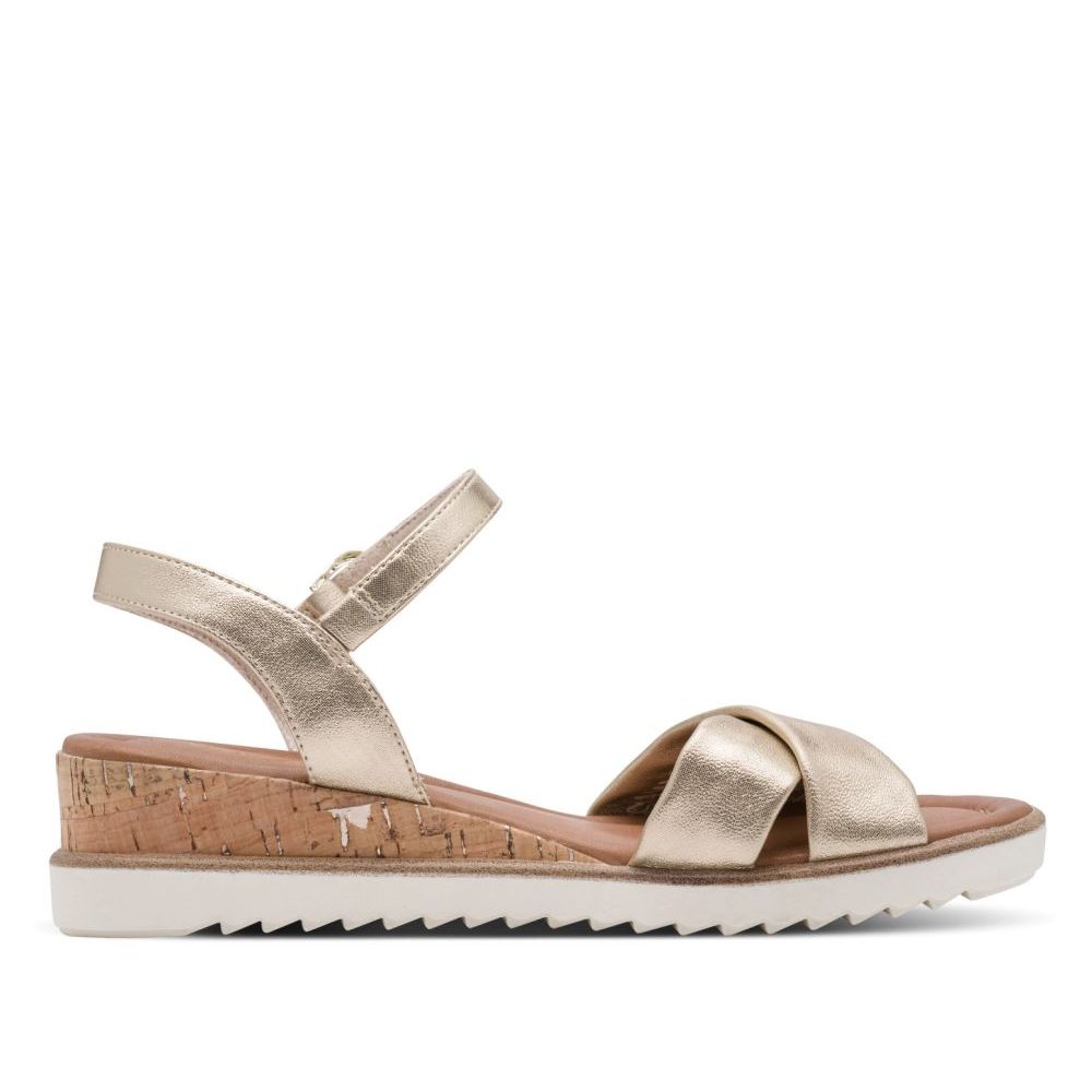 detail Dámské sandály Tamaris 28106-42 933 zlatá