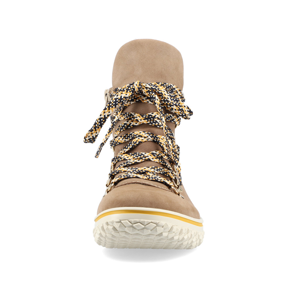 detail Dámské kotníková obuv Rieker Z4238-64 béžová